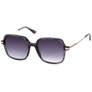 Sonnenbrille GERRY WEBER grau Damen Brillen Sonnenbrillen Große Damenbrille, quadratische Form, Vollrand