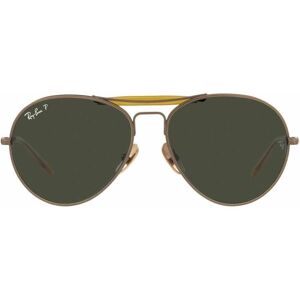 Ray-Ban Getönte Pilotenbrille - Grün 55 Unisex