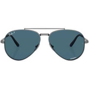 Ray-Ban Aviator II Pilotenbrille aus Titan - Grau 58 Unisex