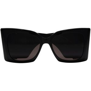 Saint Laurent Sonnenbrille mit eckigem Gestell - Schwarz Einheitsgröße Unisex