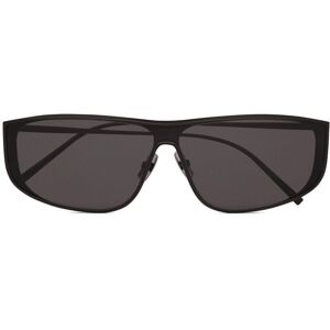 Saint Laurent Sonnenbrille mit eckigem Gestell - Schwarz Einheitsgröße Unisex