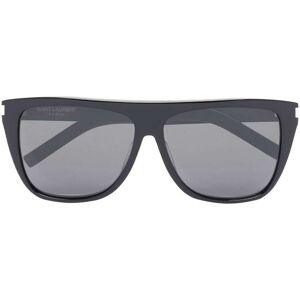 Saint Laurent Eyewear New Wave SL1 Mask Sonnenbrille - Schwarz 59 Unisex