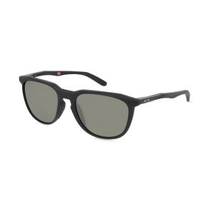 Oakley OO9286 Herren-Sonnenbrille Vollrand Rund Kunststoff-Gestell, schwarz