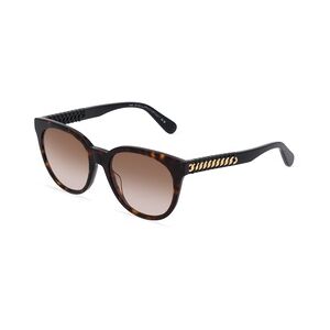 Stella McCartney SC40037I Damen-Sonnenbrille Vollrand Panto Bio-Acetat-Gestell, braun