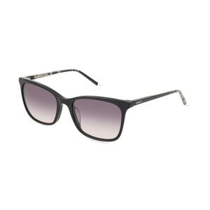 DKNY DK500S Damen-Sonnenbrille Vollrand Eckig Acetat-Gestell, schwarz