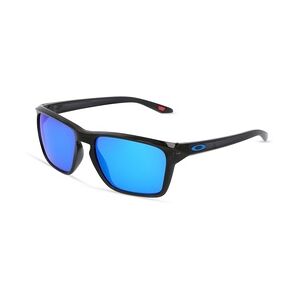 Oakley OO9448 SYLAS Herren-Sonnenbrille Vollrand Eckig Kunststoff-Gestell, schwarz