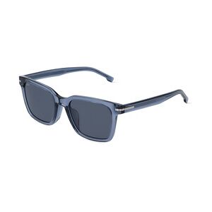 Boss 1540/F/SK Herren-Sonnenbrille Vollrand Eckig Acetat-Gestell, blau