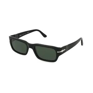 Persol 0PO3347S ADRIEN Unisex-Sonnenbrille Vollrand Eckig Acetat-Gestell, schwarz