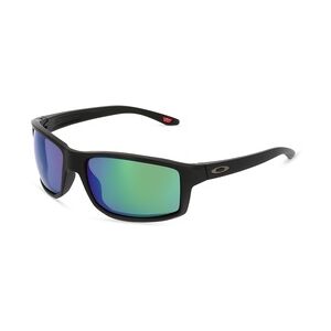 Oakley OO9449 GIBSTON Herren-Sonnenbrille Vollrand Eckig Kunststoff-Gestell, schwarz