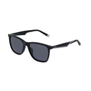 Fila FIASFI461 Herren-Sonnenbrille Vollrand Eckig Kunststoff-Gestell, schwarz