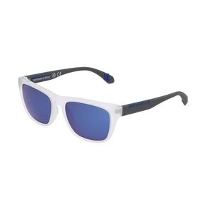 Superdry 5009 Unisex-Sonnenbrille Vollrand Eckig Kunststoff-Gestell, weiß