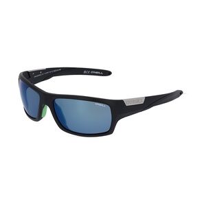 O'Neill BARREL2.0 Unisex-Sonnenbrille Vollrand Eckig Kunststoff-Gestell, schwarz