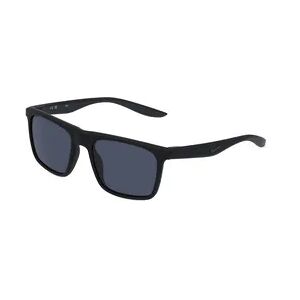 Nike CHAK DZ7372 Unisex-Sonnenbrille Vollrand Eckig Kunststoff-Gestell, schwarz