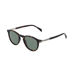 David Beckham DB 1114/S Herren-Sonnenbrille Vollrand Panto Acetat-Gestell, braun