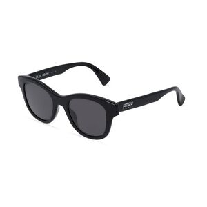 Kenzo KZ40152I Damen-Sonnenbrille Vollrand Panto Kunststoff-Gestell, schwarz