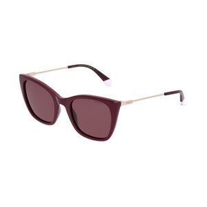 Polaroid PLD 4144/S/X Damen-Sonnenbrille Vollrand Butterfly Kunststoff-Gestell, rot