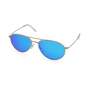 Fielmann BD 039 MOD SUN CL Unisex-Sonnenbrille Vollrand Pilot Metall-Gestell, gold