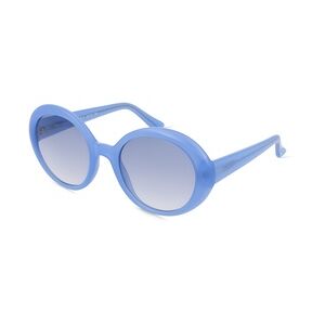 KILIAN KERNER X FIELMANN OU 028 SUN FA Damen-Sonnenbrille Vollrand Rund Acetat-Gestell, blau