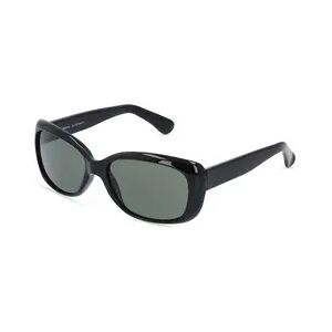 Fielmann OU 033 SUN CL Damen-Sonnenbrille Vollrand Eckig Acetat-Gestell, Schwarz