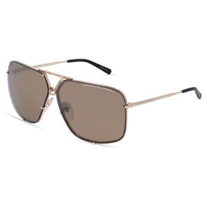 Rodenstock Porsche Design 8928 Herren-Sonnenbrille Vollrand Pilot Metall-Gestell, gold