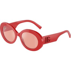 Sonnenbrillen  Dolce & gabbana Dg4448 col. 3088e4 Donna Rotonda Rosso