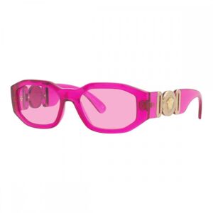 Versace Men S 53mm Sunglasses Transparent Fuchsia