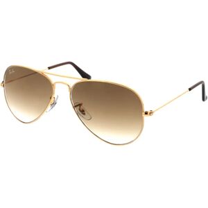 Ray-Ban Aviator RB3025 001/51 55-14 Sonnenbrille mit Sehstärke erhältlich, Damen/Herren, Vollrand, Pilot