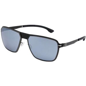 Mey & Edlich IC Berlin Herren Sonnen-Brille Schwarz einfarbig 01