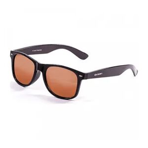 Ocean BEACH WAYFARER - polarisierte Sonnenbrille - shiny black/red revo