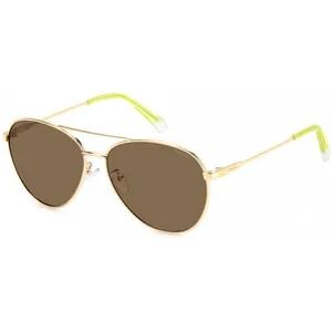 Polaroid ESSENTIAL - polarisierte Sonnenbrille - gold brown/bronze