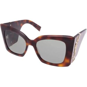 Saint Laurent Sonnenbrille - SL M119 BLAZE - Gr. unisize - in Braun - für Damen