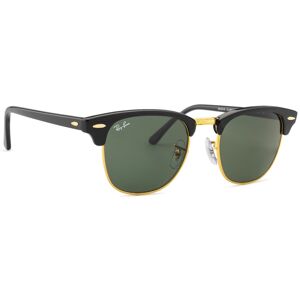 Ray-Ban Clubmaster Rb3016 W0365 - quadratisch sonnenbrillen, unisex, schwarz