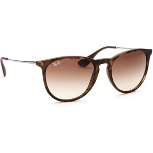 Ray-Ban Erika Rb4171 865/13 54 - rund sonnenbrillen, unisex, braun