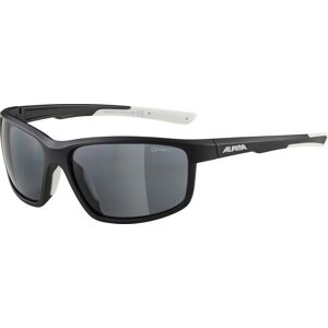 Alpina Defey Sportbrille (431 black matt/white, Ceramic mirror, Scheibe: black (S3))