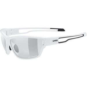 uvex Sportstyle 806 Variomatic Sportbrille (8801 white, variomatic smoke (S1-3))