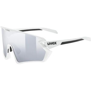 uvex Sportstyle 231 2.0 Sportbrille (8116 cloud/white matt, supravision mirror silver (S2))