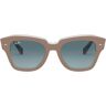 Sonnenbrille Ray-Ban State Street RB2186 12973M Marrone Unisex