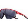 Julbo Stylische selbsttönende Bike Sonnenbrille. Farbe: Rot / Größe: One Size