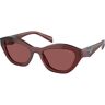 Sonnenbrillen  Prada Pr a02s col. 18o80b Donna Farfalla Rosso