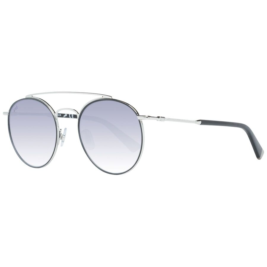 Web Edele Herren Sonnenbrille Silber