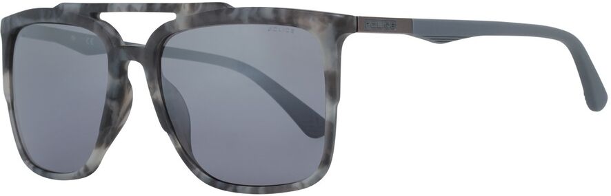 Außergewöhnliche Herren Sonnenbrille Grau