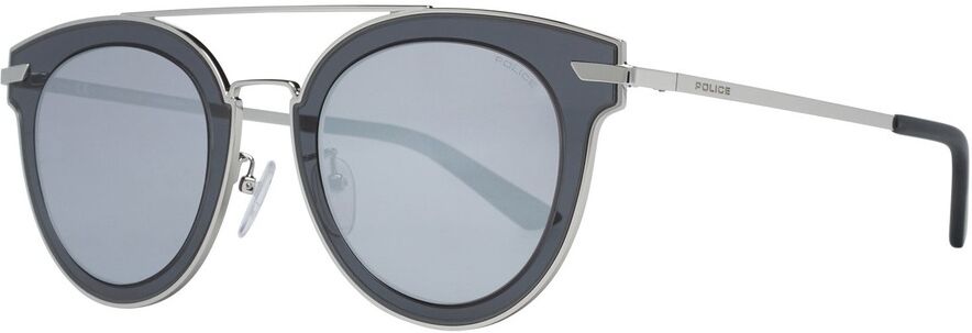 Außergewöhnliche Herren Sonnenbrille Silber