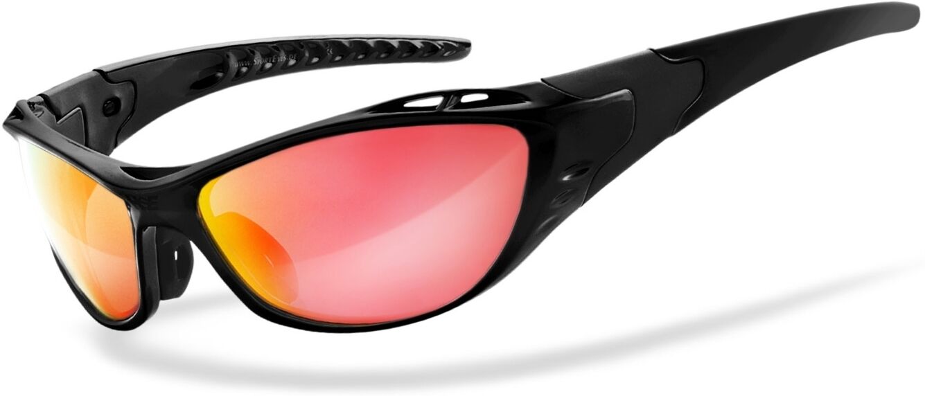 HSE SportEyes X-Side 2.0 Sonnenbrille Rot Einheitsgröße