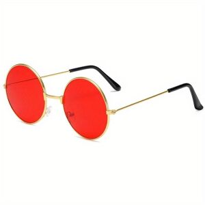 Hiprock Røde runde solbriller