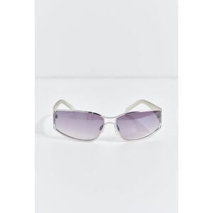 Gina Tricot - Slim metal sunglasses - Solbriller- Silver - ONESIZE - Female  Female Silver