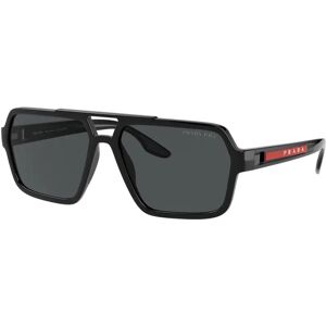 Prada Linea Rossa 0PS 01XS - Firkantede Sort Polariserede Linser