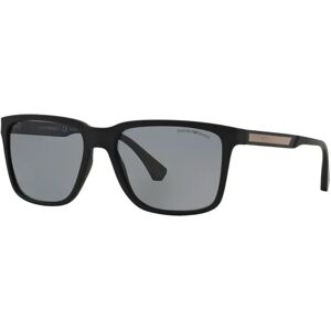 Emporio Armani 0EA4047 - Firkantede Sort Polariserede Linser