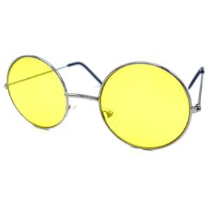 Hiprock Gule runde solbriller Yellow