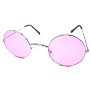 Hiprock Pink runde solbriller - KOST Pink