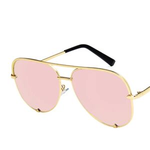 Saphir Elegante solbriller, der er polariserede Guld/Rosa